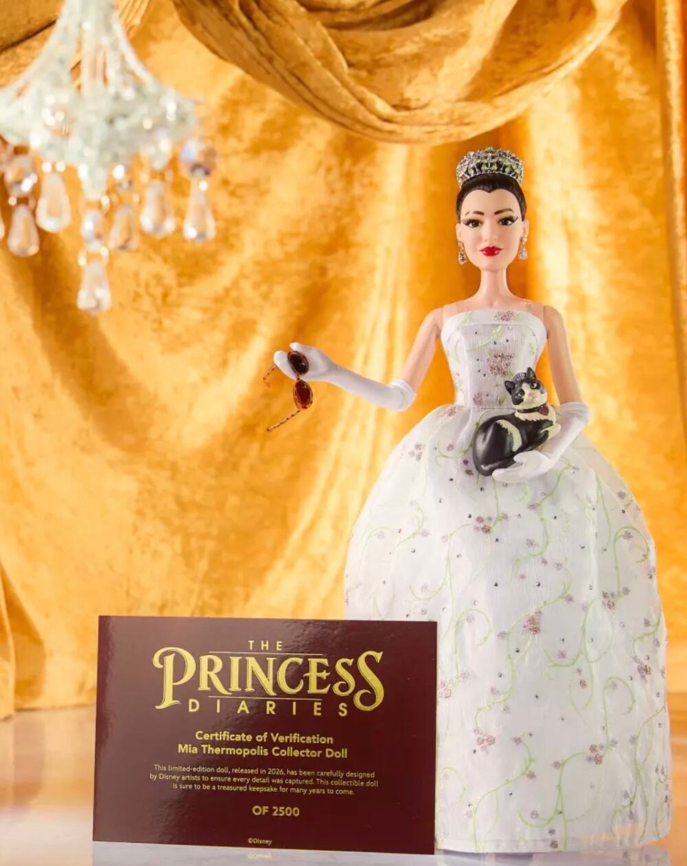 Disney Mia Thermopolis Limited Edition Doll – The Princess Diaries – 17'' – D23